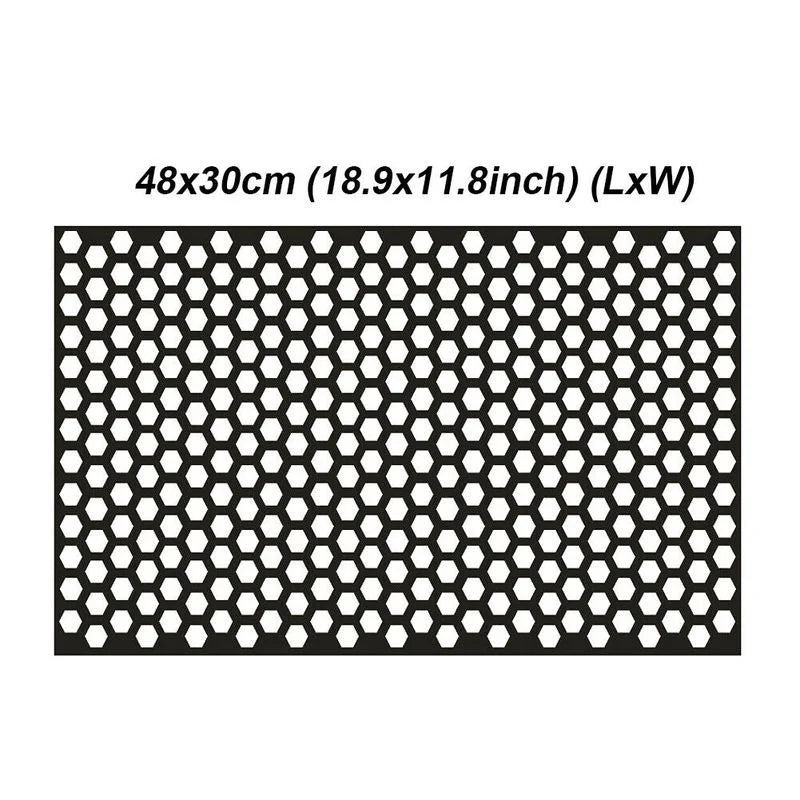 Honeycomb Car Sticker Cut-out Hollow Premium Quality Replacement Accessory