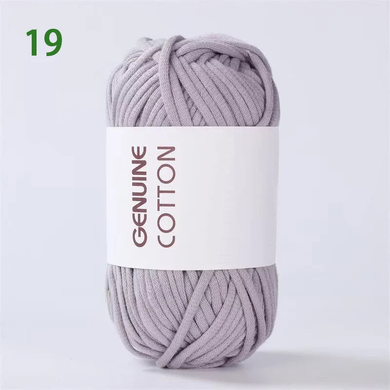 Yarn, Hollow Cord for Crochet Shoes, Scarves, Bags, Hats & Blanket Crafts