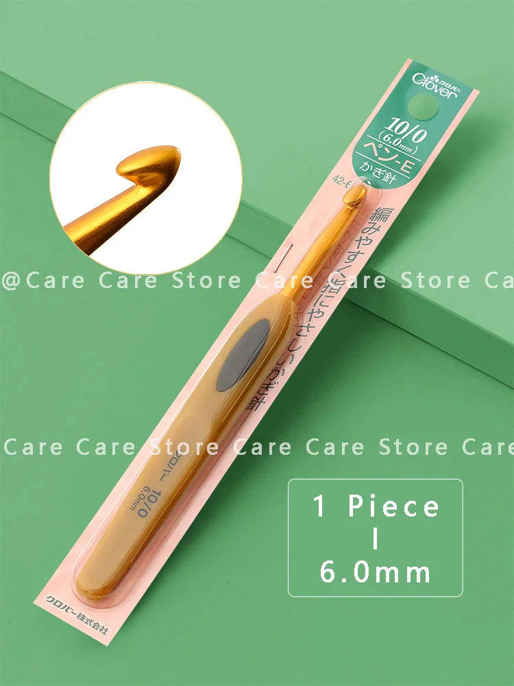 Crochet Hooks, Clover Amure for Handmade Yarn Crafts, Lace & Needlework