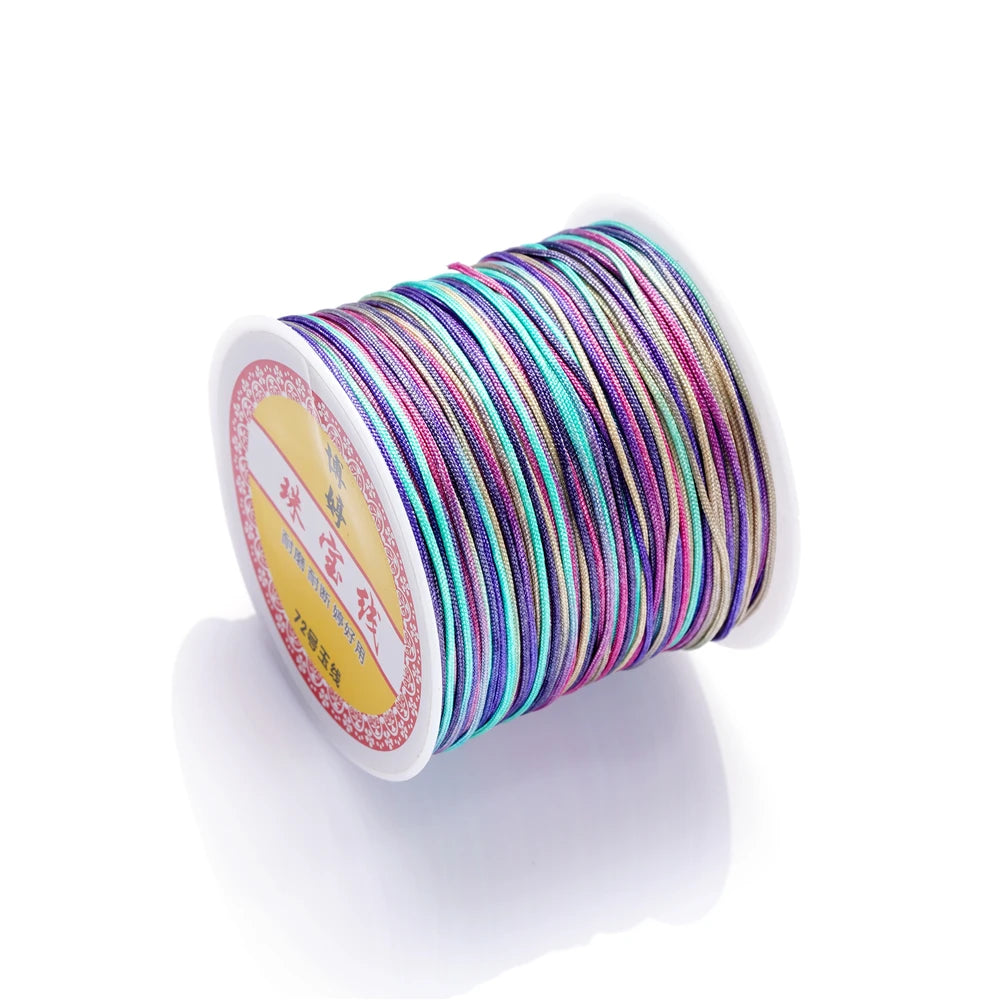 Nylon Beading Cord Chinese Knot Tassel Thread Roll DIY Jewelry Making