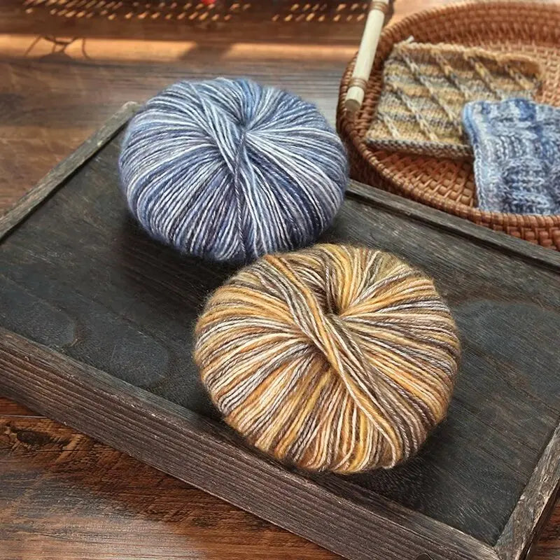 Yarn, Camouflage Colors for Hand Knitting Sweaters & Crochet Projects