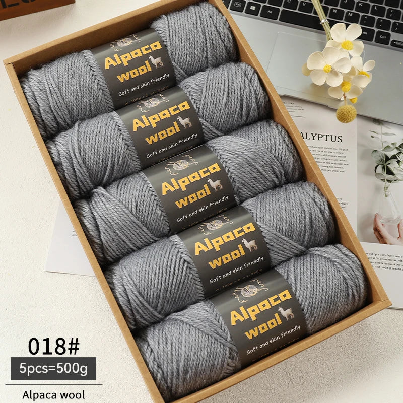 Yarn, Chunky for Knitting Sweaters, Coats, Hats, Gloves & Leg Warmers