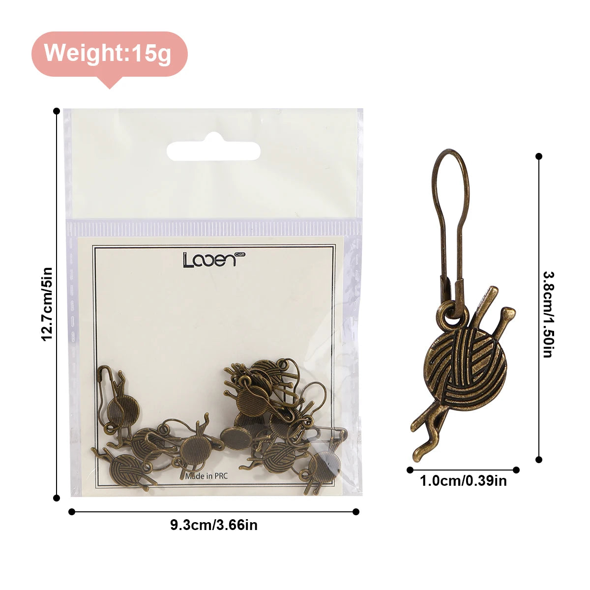 Stitch Markers, Needle Clip & Counter Accessories for Knitting Projects