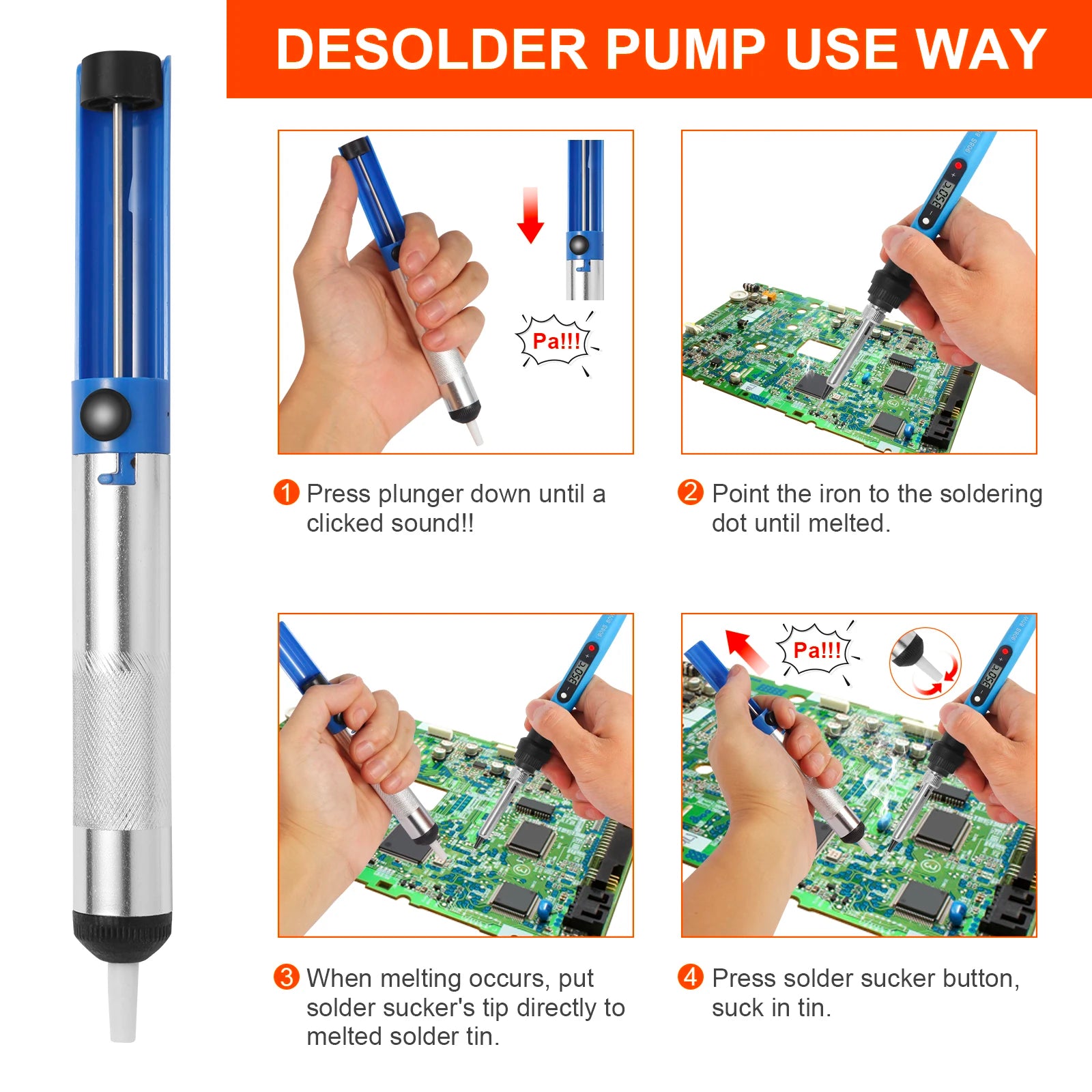Soldering Iron Kit for Electronics Premium Quality Replacement Accessory