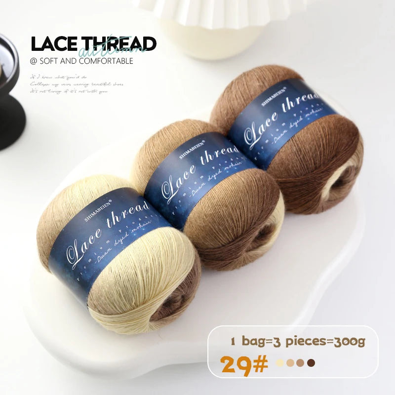 Yarn, Rainbow Gradient for Handmade Shawls, Hats, Scarves & Sweaters