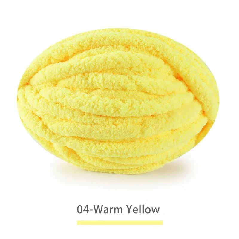 Yarn, Extra-Thick Chenille for Blankets, Cushions, Pet Beds & Cozy Crafts