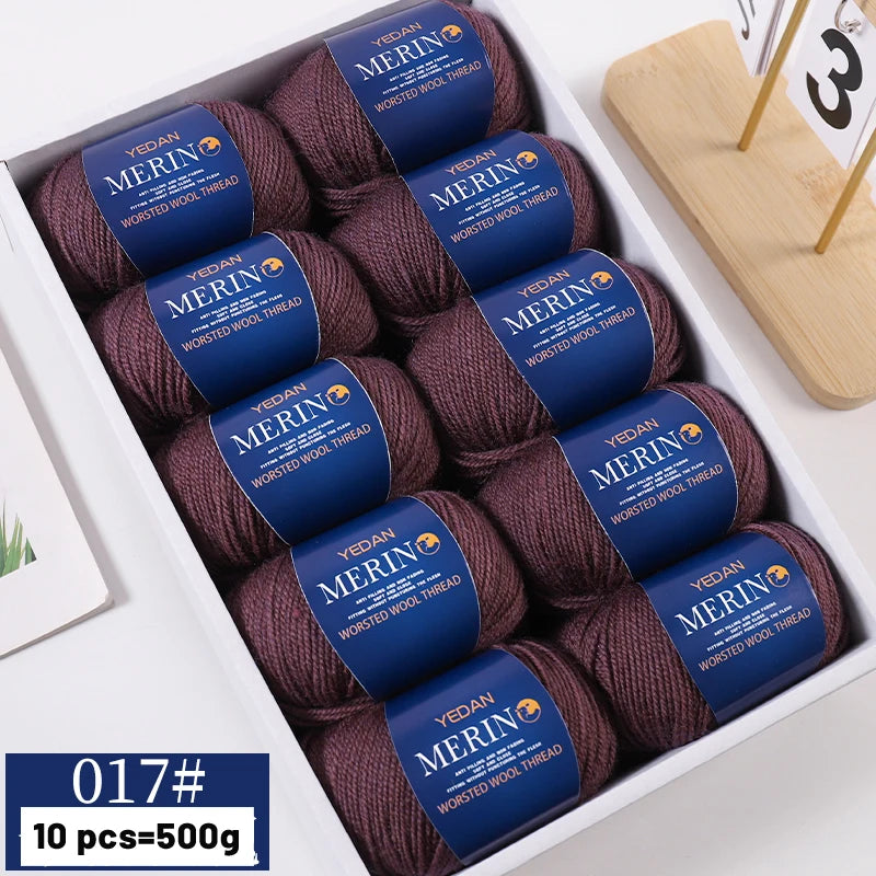 Yarn, Fine for Hand Knitting Sweaters, Scarves, Hats & Winter Accessories