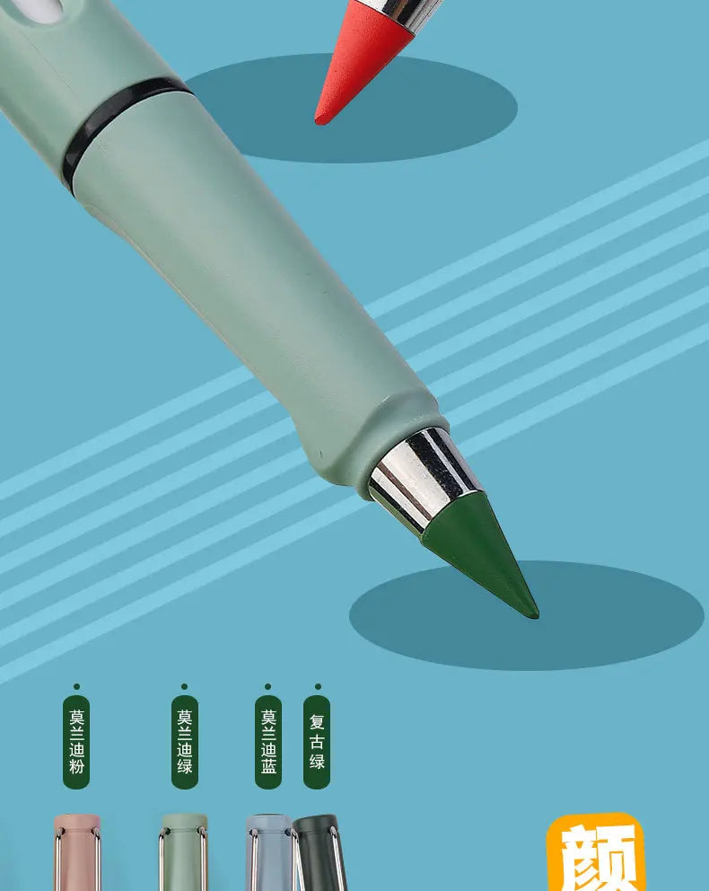 Inkless Eternal Pencil — Metallic Nib, No Ink, Writes 500,000 Words