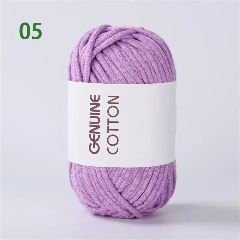 Yarn, Hollow Cord for Crochet Shoes, Scarves, Bags, Hats & Blanket Crafts