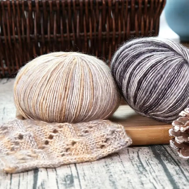 Yarn, Camouflage Colors for Hand Knitting Sweaters & Crochet Projects