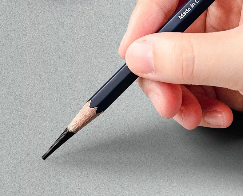 NYONI Graphite & Charcoal Pencils — HB to 12B, Single-Grade & Charcoal Sets