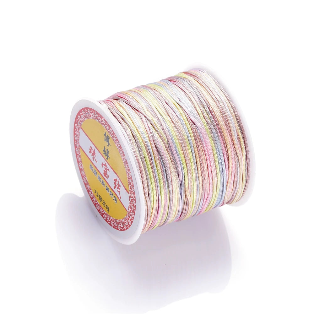 Nylon Beading Cord Chinese Knot Tassel Thread Roll DIY Jewelry Making