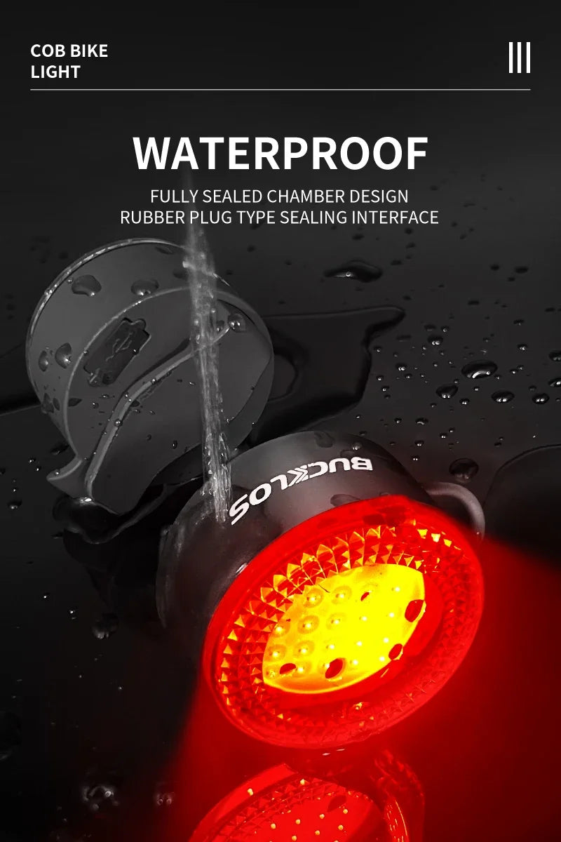BUCKLOS Cycling Lights COB Bicycle Premium Quality Replacement Accessory