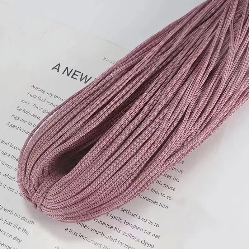 Yarn, Hollow Cord for Hand Crochet Summer Hats, Bags & Cushion Projects