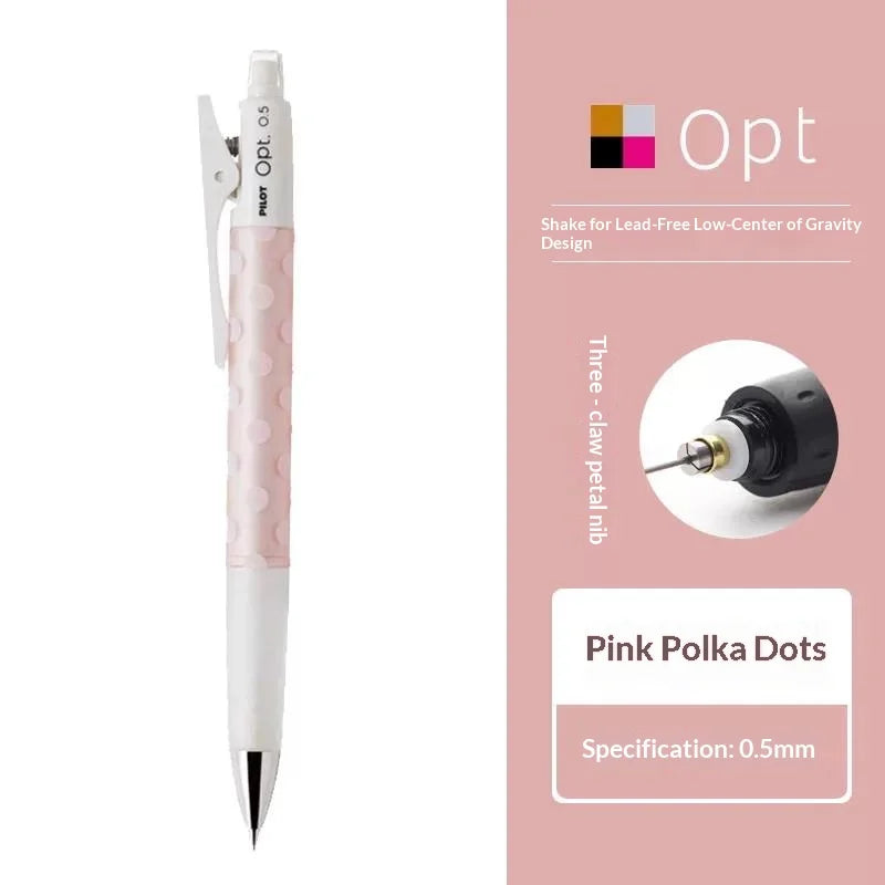 Mechanical Pencil, Pilot Opt. HOP-20R — 0.5mm Shake, Optional Lead Refills