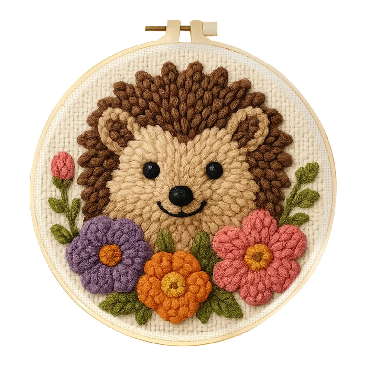 Punch Needle Kit for Beginner Embroidery, Yarn Art & Handmade Home Decor