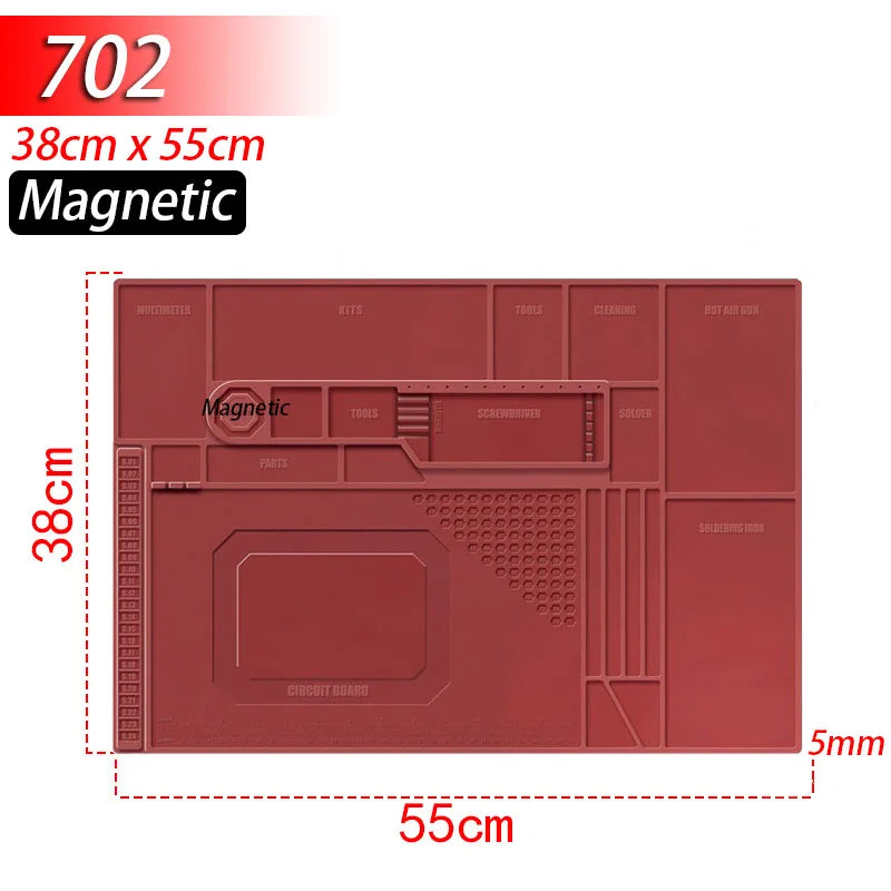 Soldering Station Mat Silicone Work Premium Quality Replacement Accessory