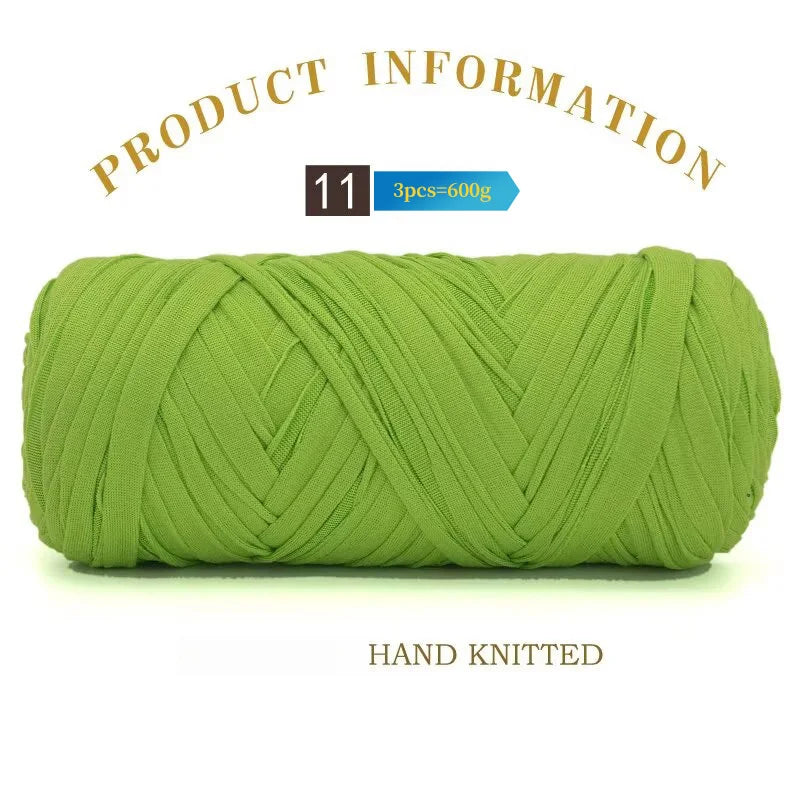 Yarn, Fabric Strip for Crochet Bags, Slippers, Hats, Cushions & Baskets