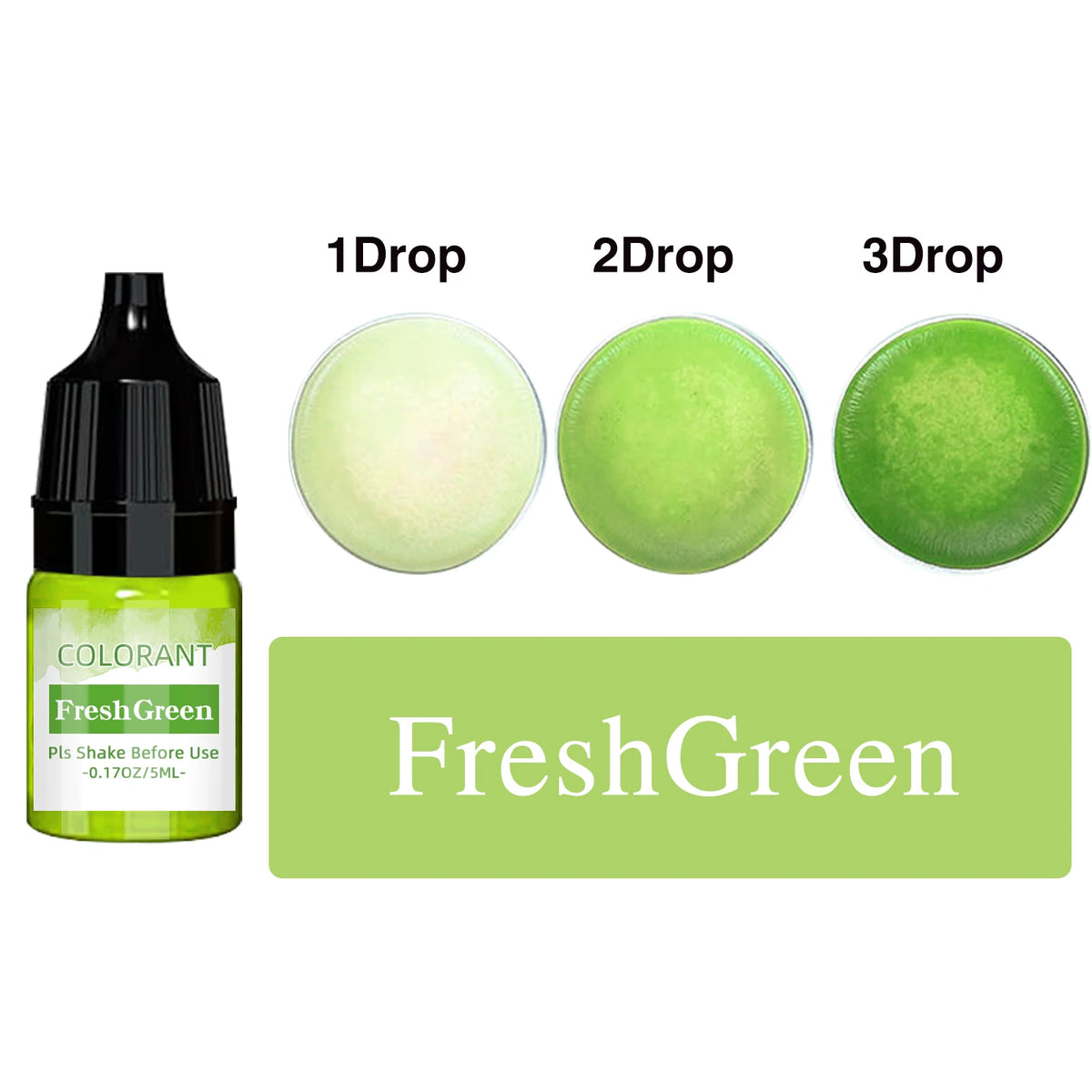 Liquid Candle & Soap Colorant 5ml — 20 Colors for Soy, Beeswax & Paraffin
