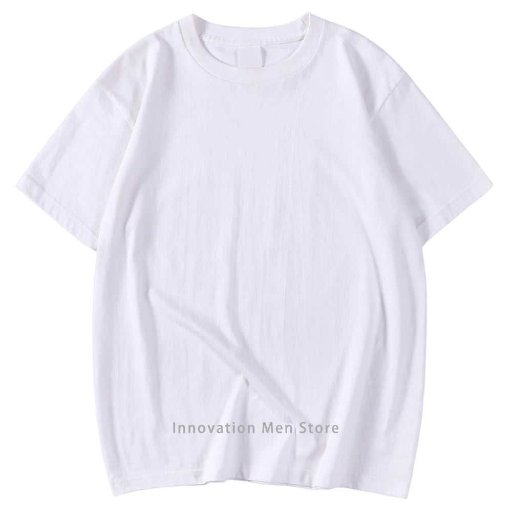 T-Shirt Unisex Cotton Solid Color Oversized Basic Tee 14 Vibrant Colors