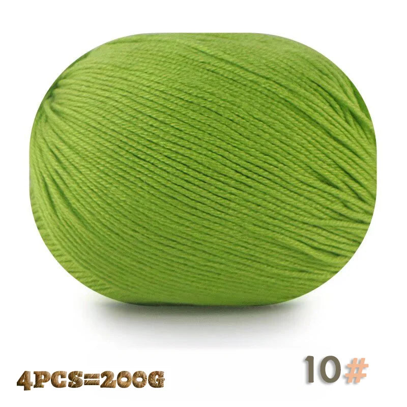 Yarn, Medium-Thick for Handmade Sweaters, Hats, Scarves, Gloves & Shoes