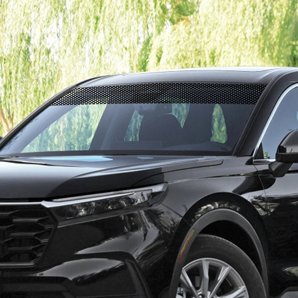 Car Sunshade Stickers Auto Front Car Sun Shade UV Protector