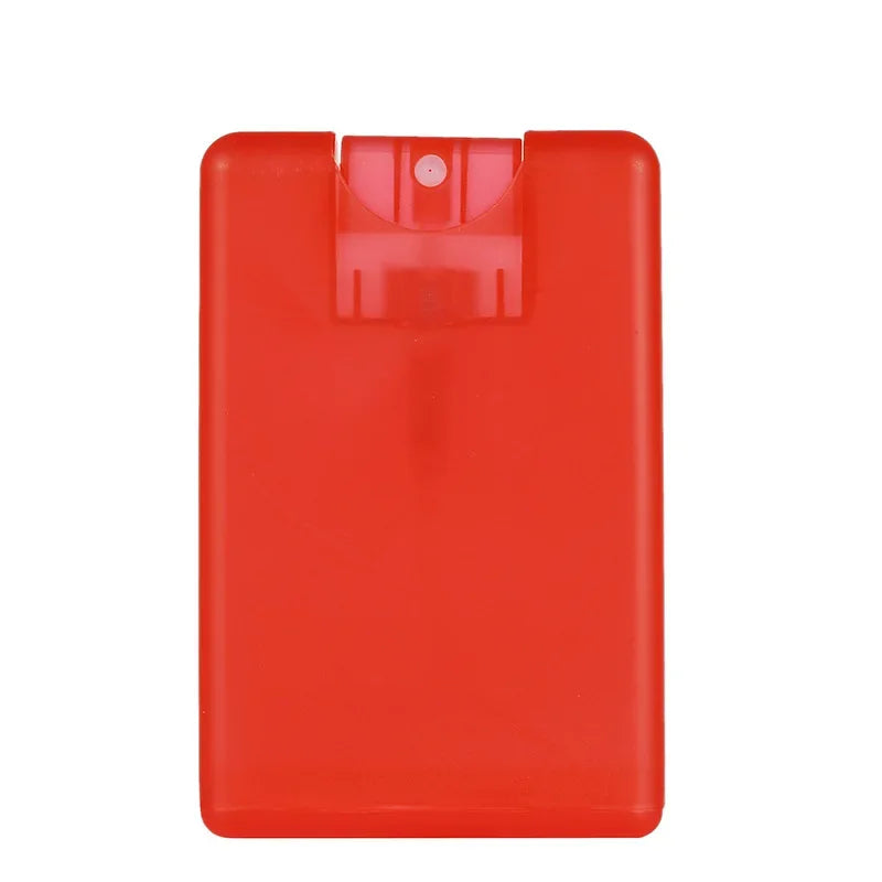 Perfume Spray Bottle Empty Refillable Flat Card Travel Atomizer