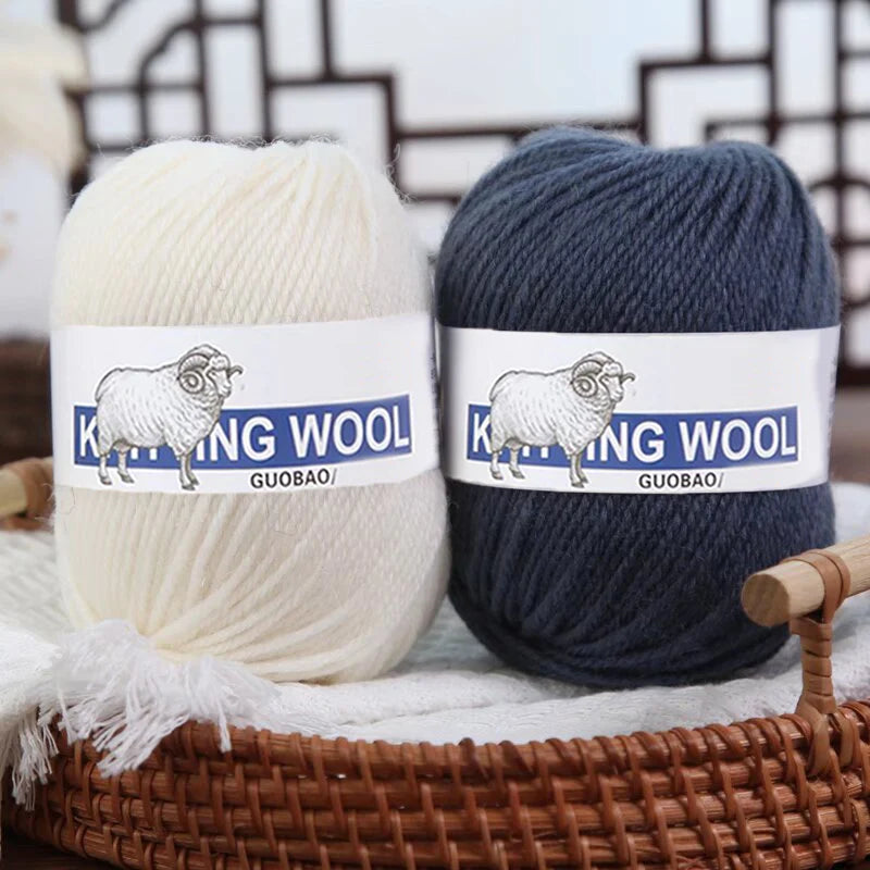 Yarn, Medium Thickness for Knitting Sweaters, Coats, Scarves & Winter Hats