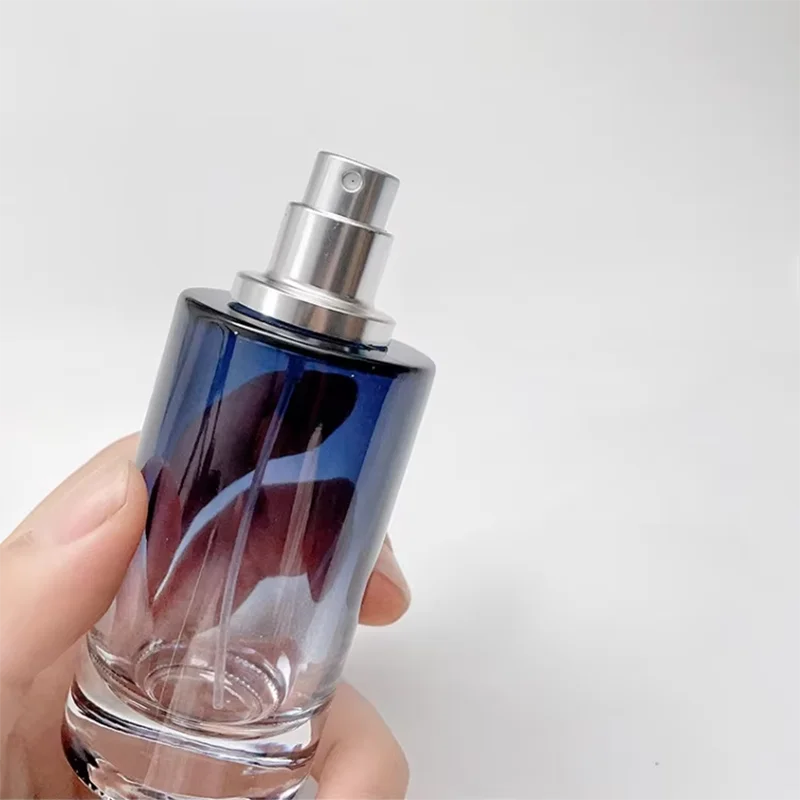 Perfume Spray Bottle Empty Gradient Glass Refillable Travel Atomizer