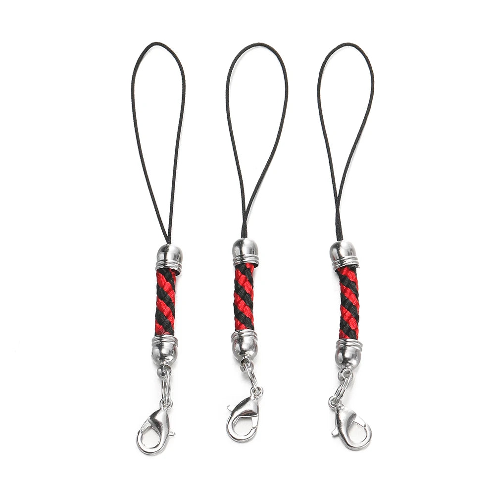 Keychain Cord Straps Lobster Clasps Jump Rings DIY Jewelry Making Craft Supplies
