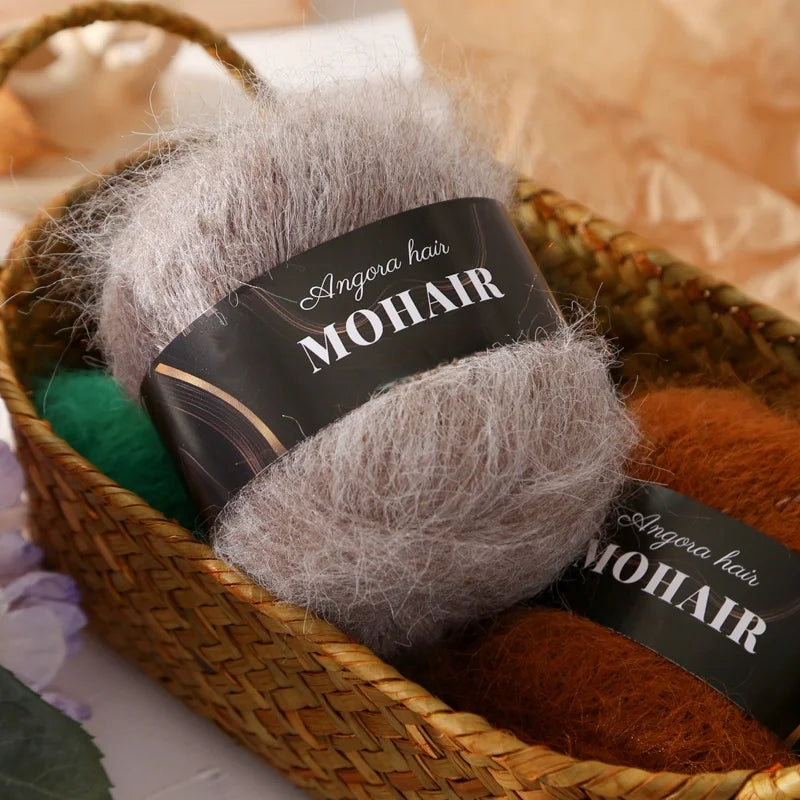 Yarn, Colorful for Crochet Sweaters, Openwork Coats, Hats & Shawls