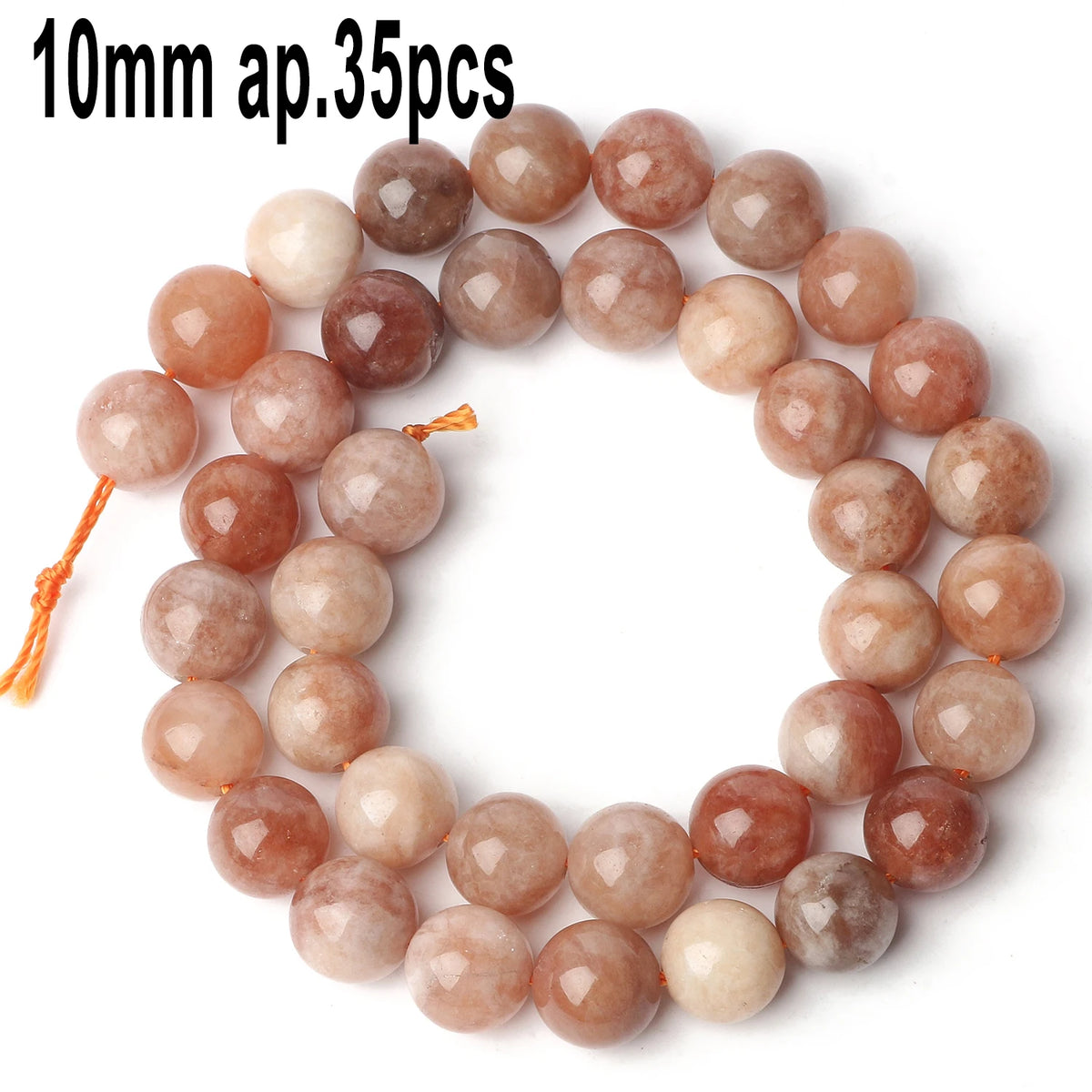 Stone Beads Nude Sunstone-Style Faceted Irregular for DIY Jewelry Making