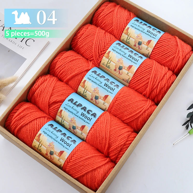 Yarn, Coarse for Knitting Sweaters, Coats, Shawls & Handmade Accessories