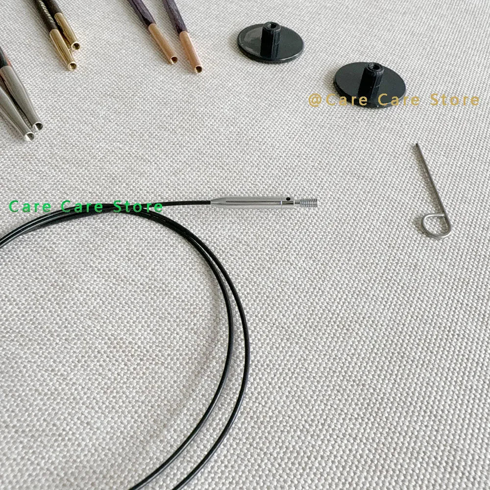 Knitting Needle Cable, KnitPro Thin & Flex Swivel for Interchangeable Tips
