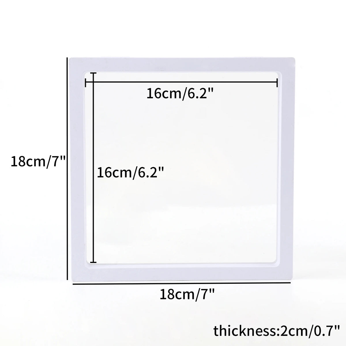 Jewelry Display Frame Floating Shadow Box Holder DIY Jewelry Making