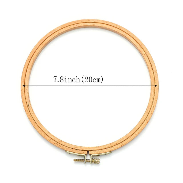 Embroidery Hoops, Round Display Frames for Handmade Needlecraft Art