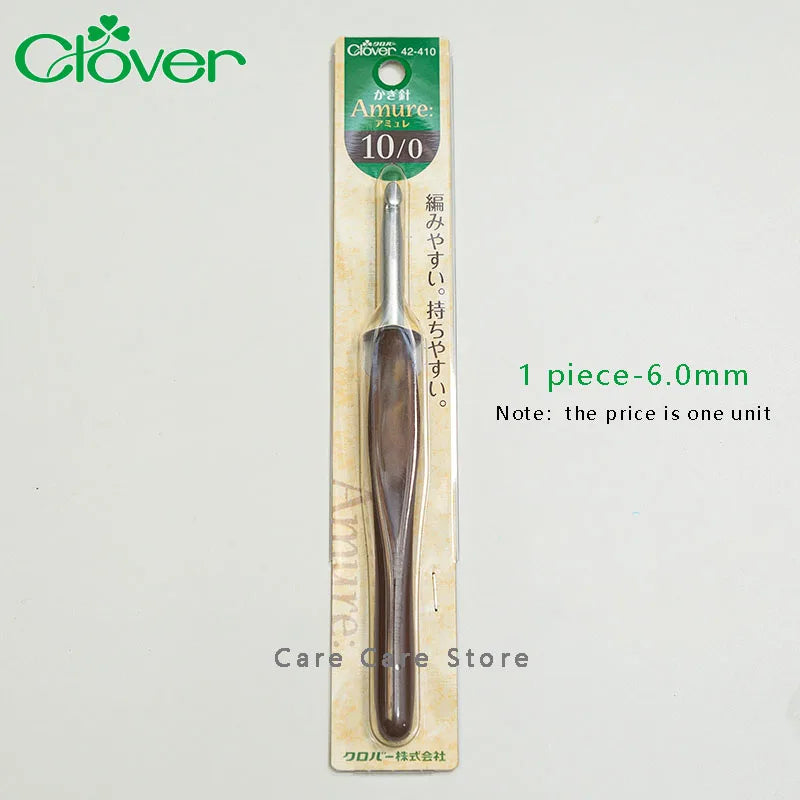 Crochet Hook, Clover Amure for Handmade Yarn Crafts & Needlework Projects