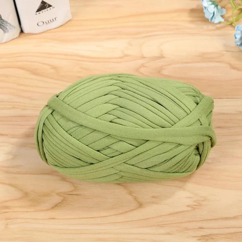 Yarn, Flat T-Shirt Style for Crochet Rugs, Bags, Slippers & Handmade Crafts