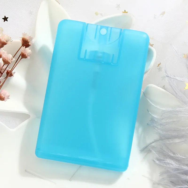 Perfume Spray Bottle Empty Refillable Flat Card Travel Atomizer