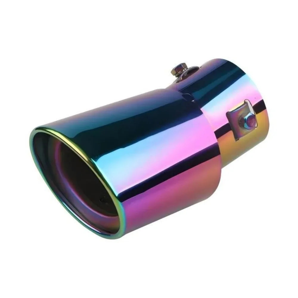 2.5" Stainless Steel Exhaust Muffler Tip | Universal Fit, 6 Finishes