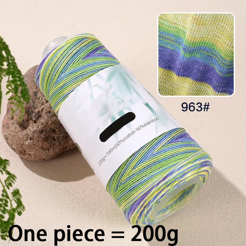 Yarn, Colorful for Hand Knitting Sweaters, Scarves & Crochet Projects