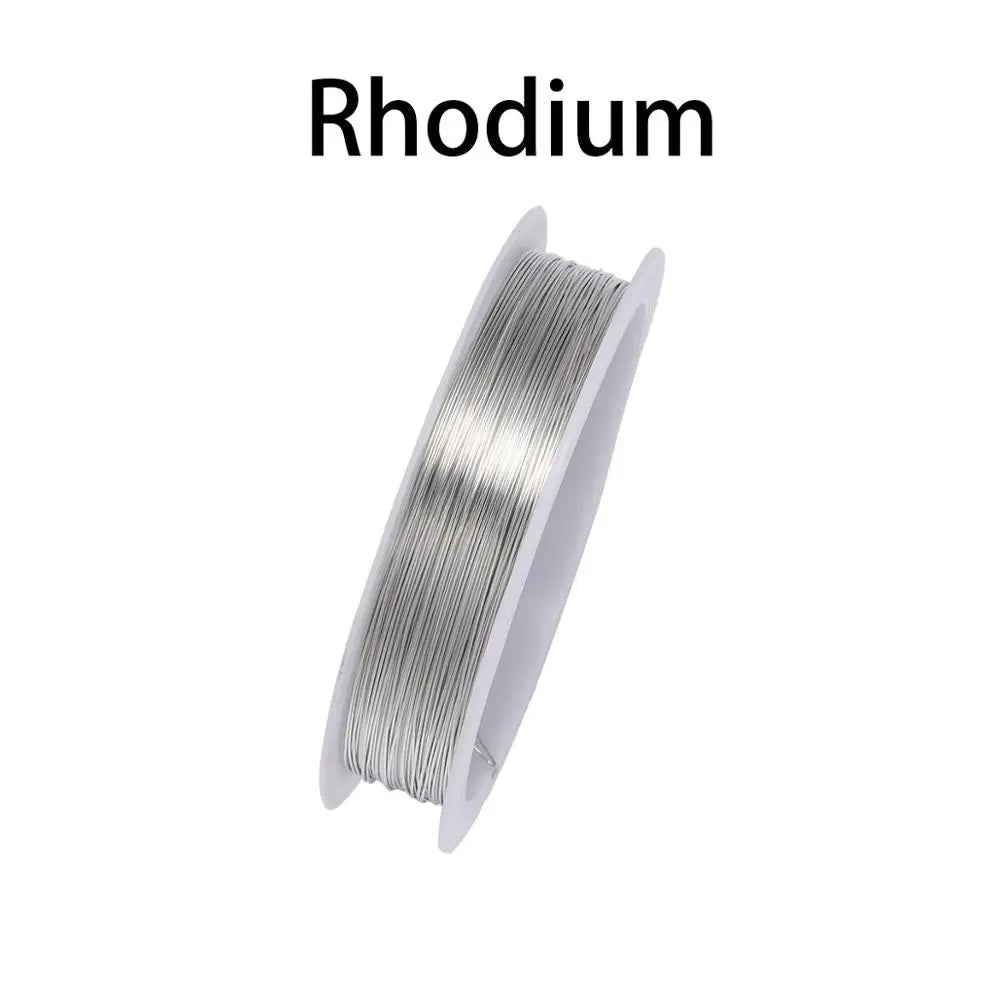 Copper Beading Wire Alloy Metal Stringing Thread DIY Jewelry Making