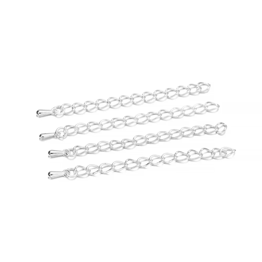Jewelry Chains Extended Extension Tail Extender Chain Connectors Craft Supplies