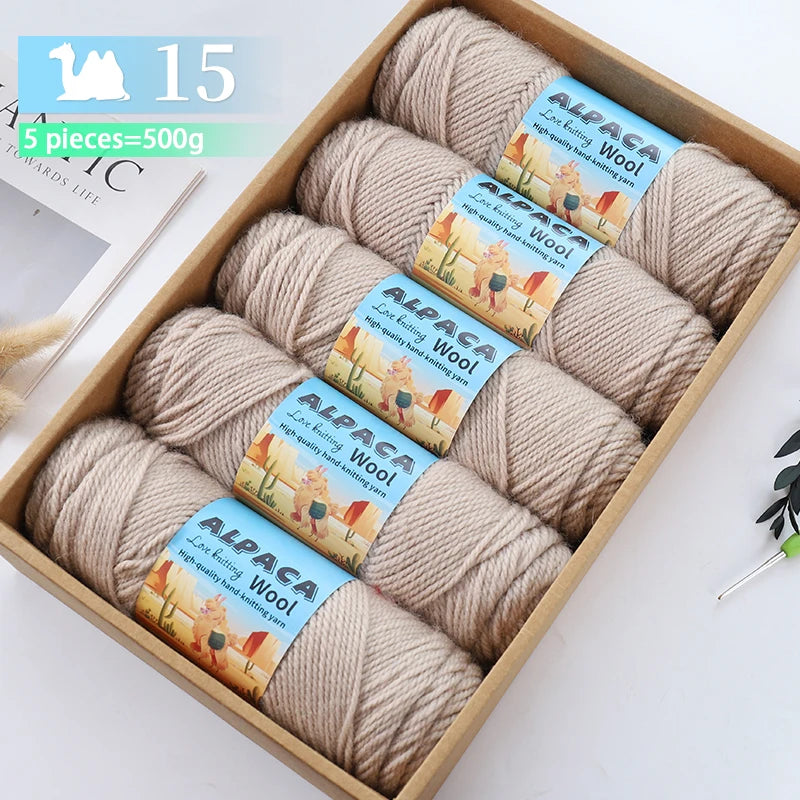 Yarn, Coarse for Knitting Sweaters, Coats, Shawls & Handmade Accessories