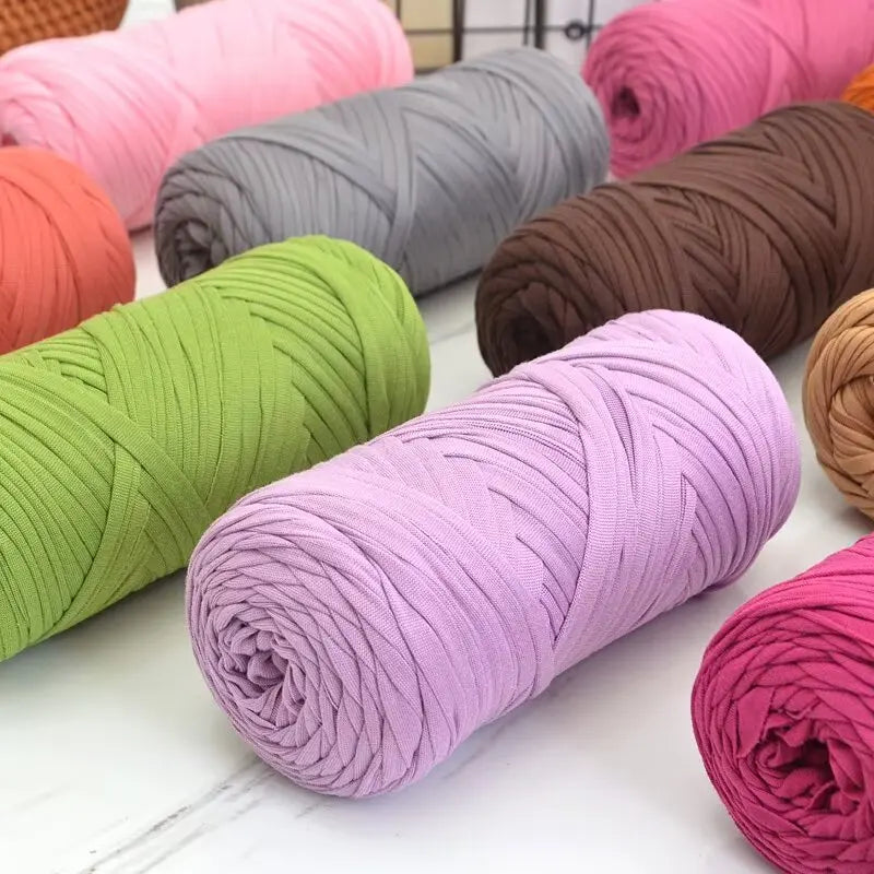 Yarn, Fabric Strip for Crochet Bags, Slippers, Hats, Cushions & Baskets
