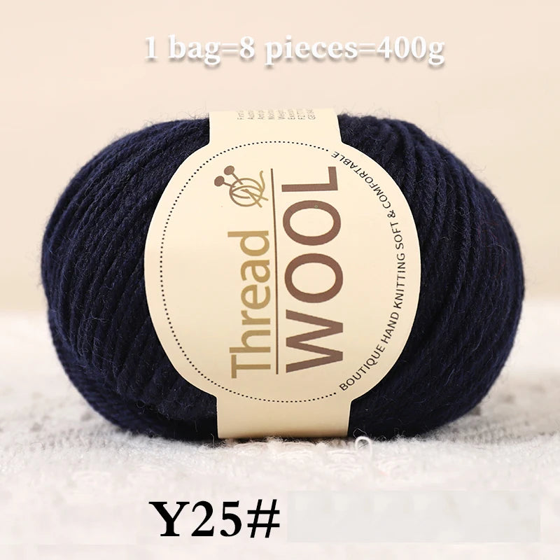 Yarn, Medium-Thick for Sweaters, Scarves, Gloves, Socks, Shawls & Coats