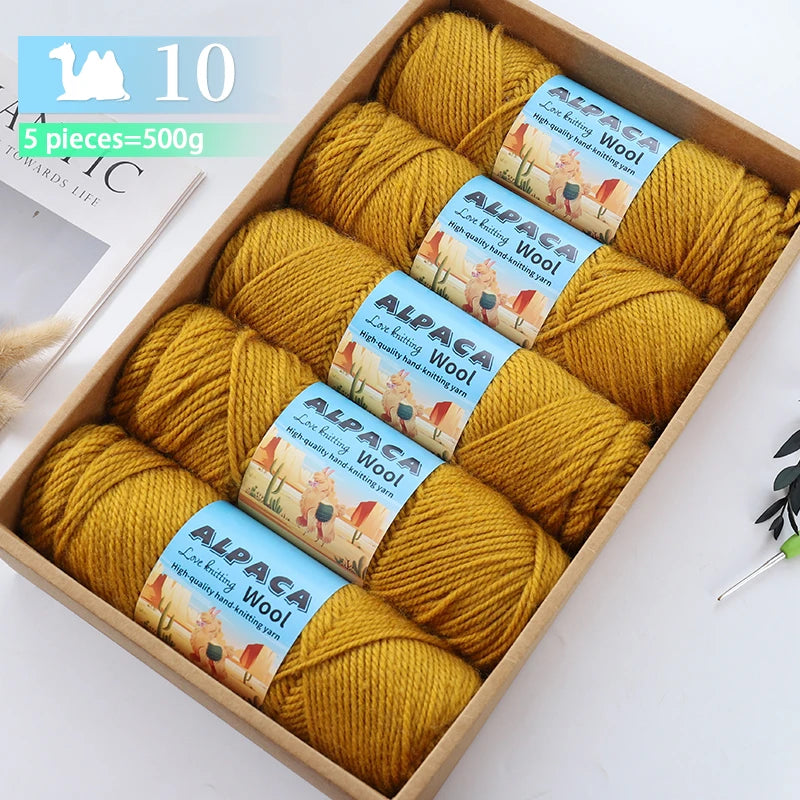 Yarn, Coarse for Knitting Sweaters, Coats, Shawls & Handmade Accessories