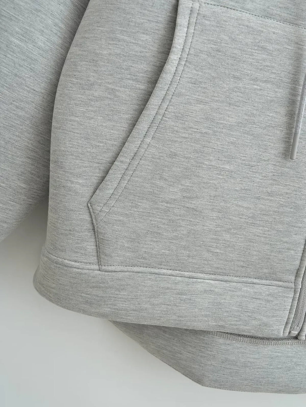Hoodie Women's Oversized Zip Up Loose Hooded Jacket Sweatshirt Pockets Autumn