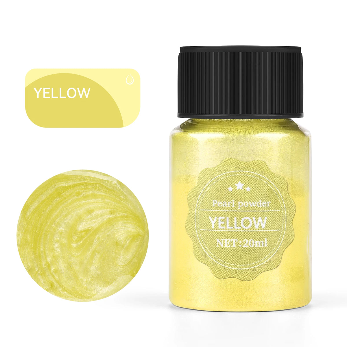 Pearlescent Mica Powder 20ml — 24 Colors for Candles, Resin & Soap