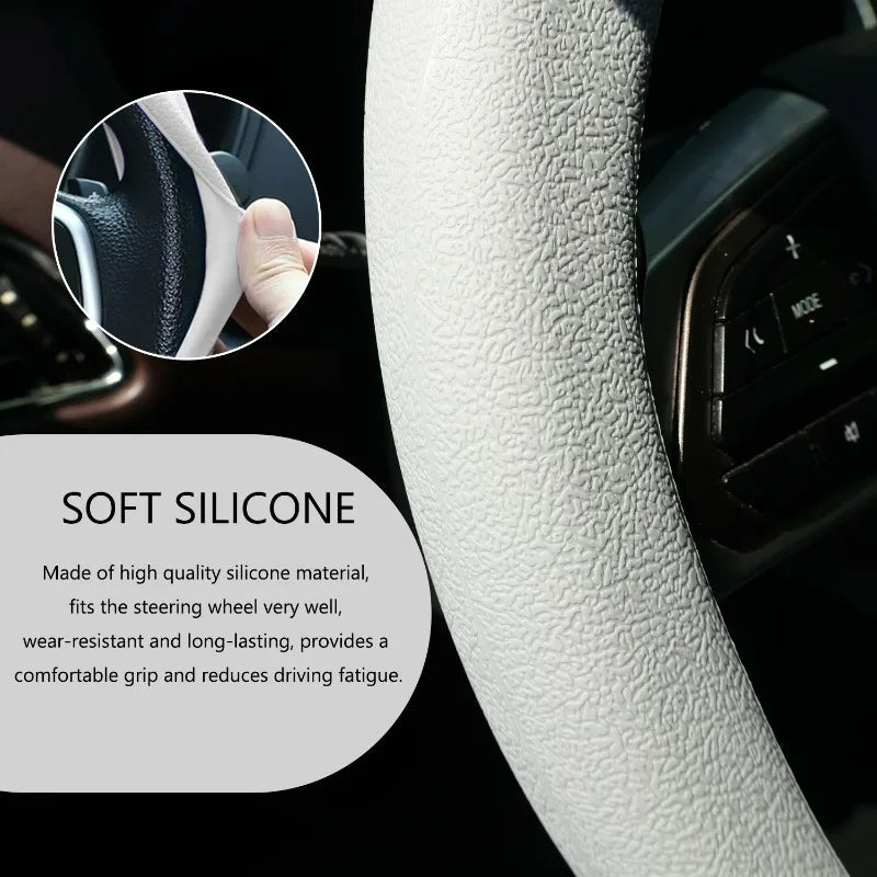 Car Steering Wheel Cover Universal Steering Wheel Cover Anti-Slip Comfort
